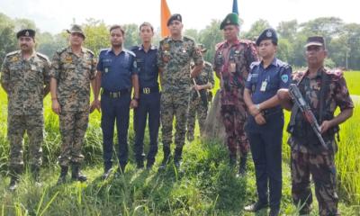 বিএসএফের হাতে আটক দুই পুলিশ সদস্যকে ফেরত আনল বিজিবি