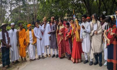 একফ্রেমে অসাম্প্রদায়িক বাংলাদেশ”