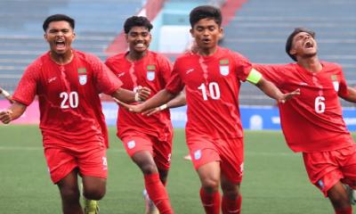 নেপালকে হারিয়ে সাফের ফাইনালে বাংলাদেশ