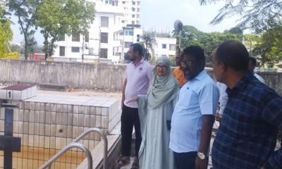 জেলা প্রশাসকের বগুড়া জেলা সুইমিংপুল পরিদর্শন