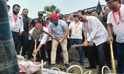 ত্রিশালে ধরার খাল পুনঃখনন কার্যক্রম উদ্বোধন প্রধানমন্ত্রীর