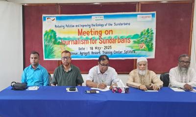 সুন্দরবন রক্ষায় সাতক্ষীরায় সাংবাদিকদের সভা