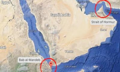 এবার বাব আল-মান্দেব প্রণালি অবরোধের হুমকি দিল ইরান