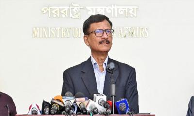 নির্বাচন নিয়ে প্রতিবেশীদের উপদেশ চাই না, ভারতকে পররাষ্ট্র উপদেষ্টা