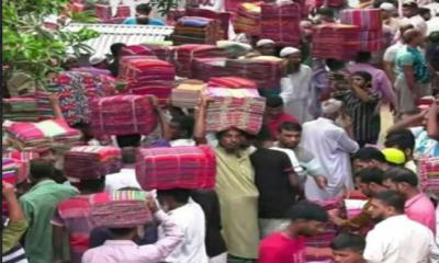 সরগরম সলঙ্গার তাঁতপল্লী