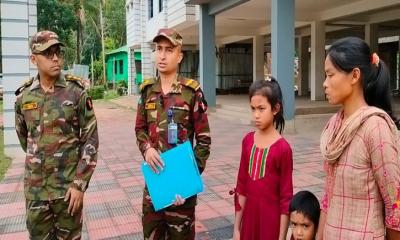 সুস্থ হয়ে বাড়ি ফিরছে ১১ বছরের শিশু জিংক থান ময় বম