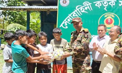 পার্বত্য অঞ্চলে উন্নয়ন ও শান্তি প্রতিষ্ঠায় কাজ করছে সেনাবাহিনী