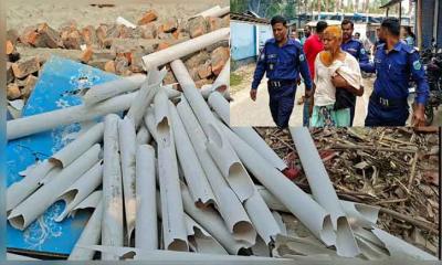 মান্দায় পুলিশের সহায়তার বসতবাড়িতে হামলা, ভাঙচুর ও লুটপাটের অভিযোগ