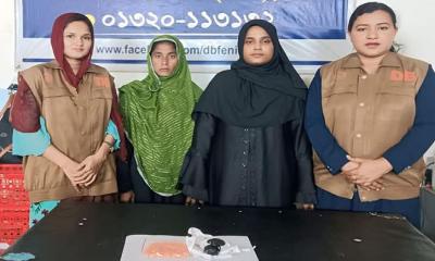 ১৪০০ পিচ ইয়াবা ট্যাবলেট দুই নারী আসামিকে গ্রেফতার