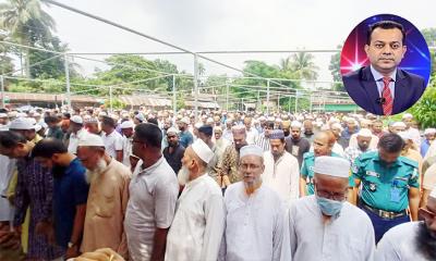 খুলনার সাংবাদিক মামুন রেজার দাফন সম্পন্ন