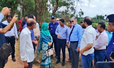 বাংলাদেশ ফ্রেন্ডশিপ জে: হাসপাতালের সম্ভাব্য জায়গায় পরিদর্শন