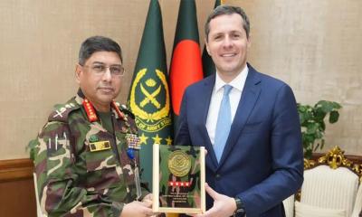 সেনাপ্রধানের সঙ্গে ইতালি প্রতিনিধিদলের সাক্ষাৎ