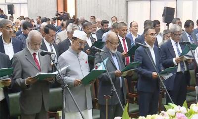 কে কোন মন্ত্রণালয়ের দায়িত্ব পেলেন