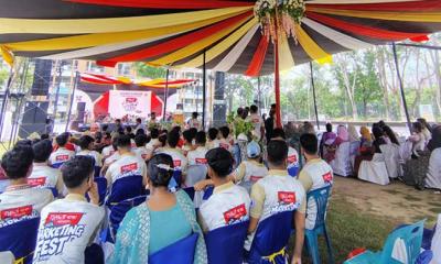 বসুন্ধরা খাতার আয়োজনে বিএম কলেজে মার্কেটিং ফেস্ট