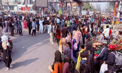 ফের অবরোধ ঢাকার তিন স্থান