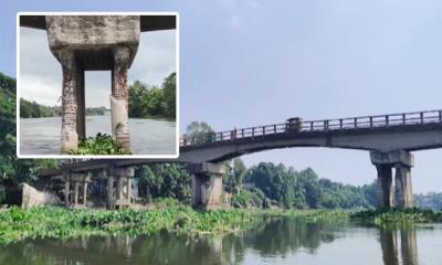 যেকোনো মুহূর্তে ধসে পড়তে পারে চনপাড়া-ডেমরা সেতু