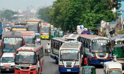জ্বালানির দাম বৃদ্ধিতে বাড়ল বাসভাড়া