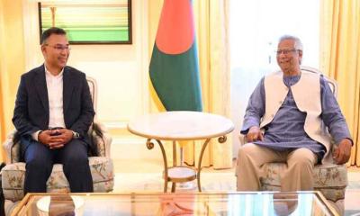 বিকেলে প্রধান উপদেষ্টার সঙ্গে বৈঠকে বসছেন তারেক রহমান