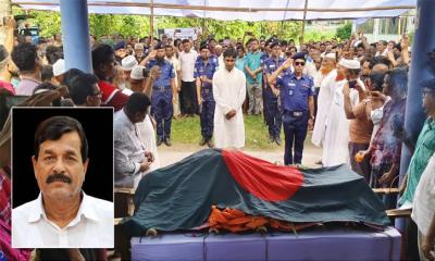 চান্দিনার সাবেক উপজেলা চেয়ারম্যান বীর মুক্তিযোদ্ধা তপন বক্সীকে রাষ্ট্রীয় মর্যাদা প্রদান