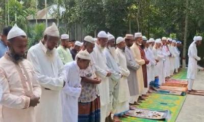 সৌদি আরবের সঙ্গে মিল রেখে ফরিদপুরের ১২ গ্রামে ঈদের জামাত