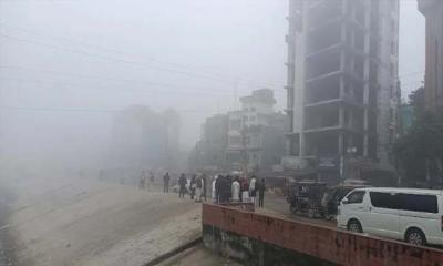 তীব্র শীতে কাঁপছে গোপালগঞ্জ