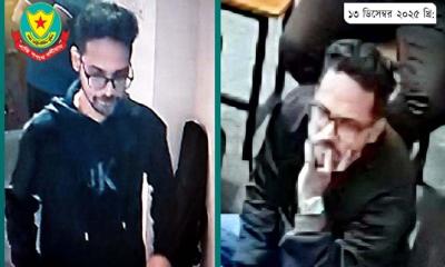 হাদিকে গুলি করা সন্দেহভাজনের ছবি প্রকাশ