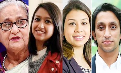 হাসিনার ১০, টিউলিপ ৪, রাদওয়ান ও আজমিনার ৭ বছর কারাদণ্ড