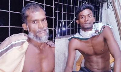 মহম্মদপুরে মাদক কারবারি বাবা-ছেলে গ্রেপ্তার