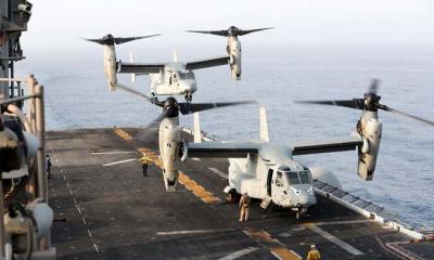 ইরানের ড্রোনে গুলি, মার্কিন জাহাজকে ধাওয়া