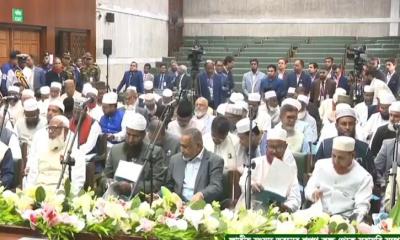 শপথ নিলেন ১১ দলীয় জোট ও স্বতন্ত্র এমপিরা