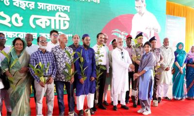 খুলনায় বৃক্ষরোপণ কর্মসূচির উদ্বোধন
