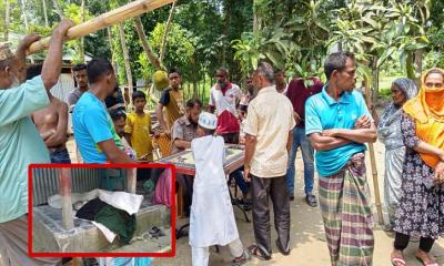 কাশিয়ানীতে ট্রেনে কাটা পড়ে বৃদ্ধা নিহত
