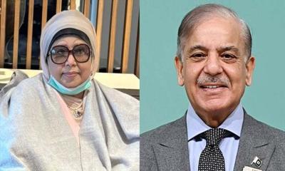 খালেদা জিয়ার সুস্থতা কামনা করে চিঠি লিখলেন শেহবাজ