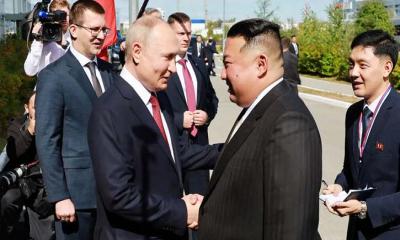 মধ্যপ্রাচ্যে সংঘাতের মধ্যেই কিমের রাশিয়া সফর নিয়ে জোর আলোচনা