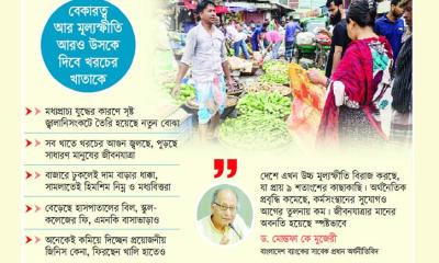 সংকুচিত আয়ে চিড়েচ্যাপ্টা মধ্যবিত্ত