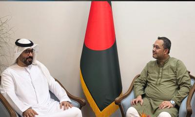 আমিরাতে কর্মসংস্থানের সম্ভাবনা নিয়ে মাহ্দী আমিন-রাষ্ট্রদূতের বৈঠক