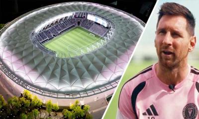 মায়ামির নতুন স্টেডিয়ামের অভিষেকে গোল করলেন মেসি