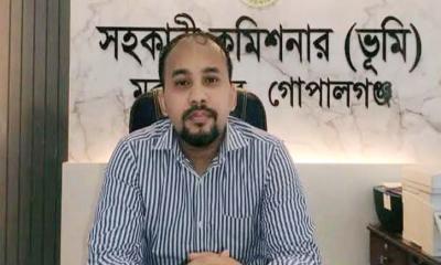 মুকসুদপুরে নতুন সহকারী কমিশনারের যোগদান
