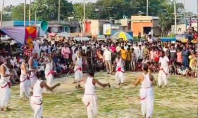 নবীনগরে নববর্ষ উপলক্ষে লাঠিখেলা অনুষ্ঠিত