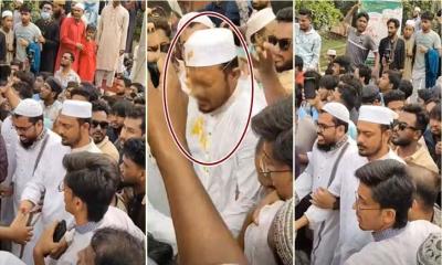 ঝিনাইদহে পাটওয়ারীর ওপর হামলা, ডিম নিক্ষেপ