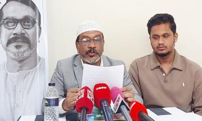 এমপি প্রার্থীকে প্রাণনাশের চেষ্টার প্রতিবাদে সংবাদ সম্মেলন