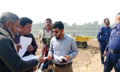 মান্দায় অবৈধভাবে মাটি ও বালু উত্তোলনের অভিযোগ