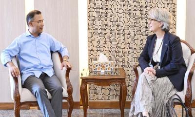 প্রধানমন্ত্রীর সঙ্গে টেলিনর গ্রুপ প্রধানের সাক্ষাৎ