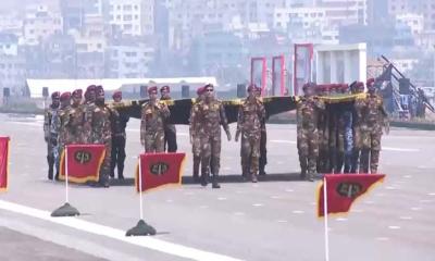 দেড় যুগ পর স্বাধীনতা দিবসে মনোমুগ্ধকর কুচকাওয়াজ