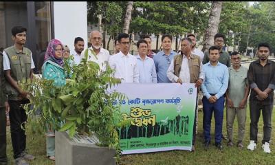 প্রধানমন্ত্রীর কর্মসূচির অংশ হিসেবে পিরোজপুরে বৃক্ষরোপণ কর্মসূচির উদ্বোধন