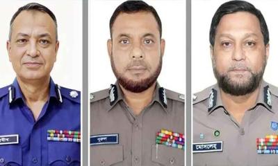 র‍্যাব, এসবি ও সিআইডিতে নতুন প্রধান নিয়োগ
