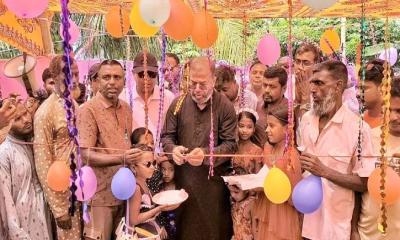 রামপালে আশ্রয়ণ প্রকল্পের ১৫০ পরিবার পাচ্ছে সুপেয় পানি