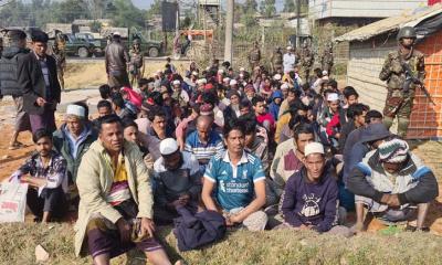 যৌথ বাহিনীর অভিযানে ১৫০০ রোহিঙ্গা আটক