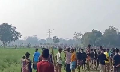 চাঁপাইনবাবগঞ্জ সীমান্তে ভারতীয় ও বাংলাদেশিদের মধ্যে সংঘর্ষ