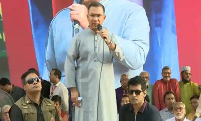 ‘স্বৈরাচাররা শ্রমিকদের ভাগ্য নিয়ে ছিনিমিনি খেলেছে’: তারেক রহমান